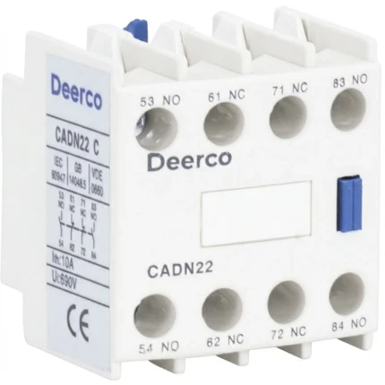 Derko Yardımcı Kontak 2NO 2NC